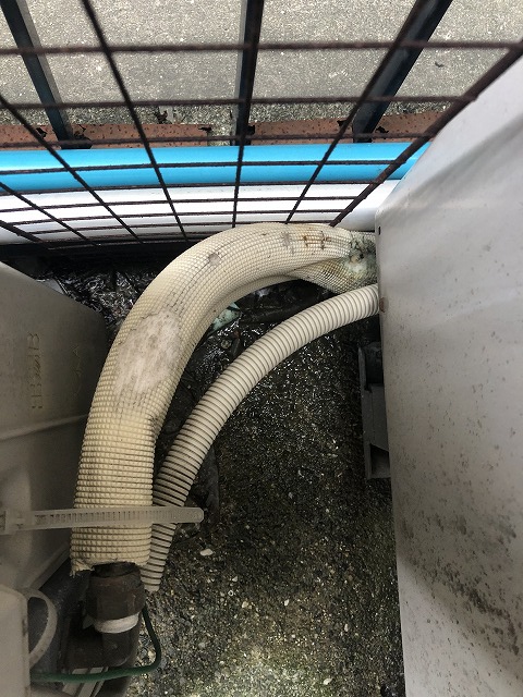 三菱エコキュート追いだきフルオート460Ｌ　Ｂ配管交換　大阪府泉佐野市　05.31