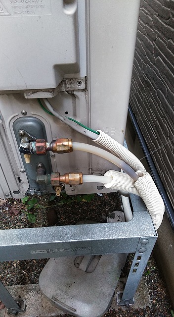 三菱エコキュート　フルオート370L　B管交換　石川県金沢市