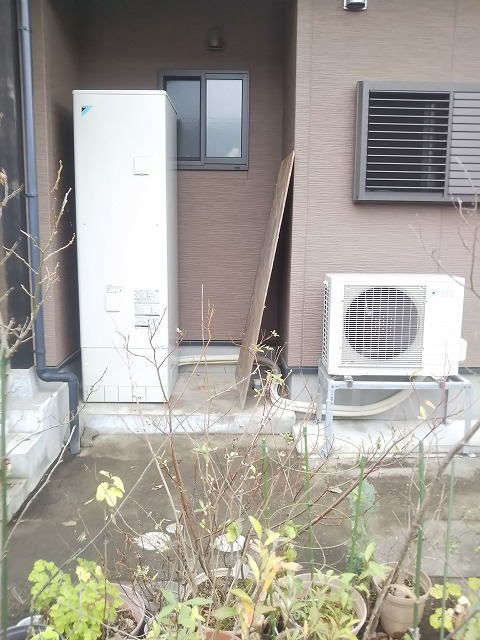 三菱エコキュートフルオートから　ダイキンエコキュートフルオートへ入替え　富山県富山市