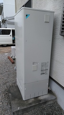 三菱電気温水器370Lからダイキンエコキュート370Lへ入替え　富山県富山市