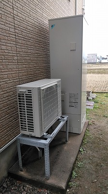 タカラエコキュート460Lからダイキン460Lへ入替え