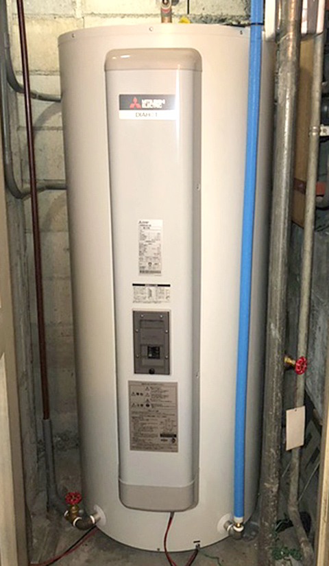 電気温水器三菱電機 SRG-375Gへの入れ替え工事事例 広島県広島市