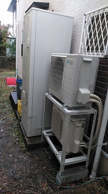 日立電気温水器460Lからダイキンエコキュートフルオート460Lへ入替え　石川県金沢市