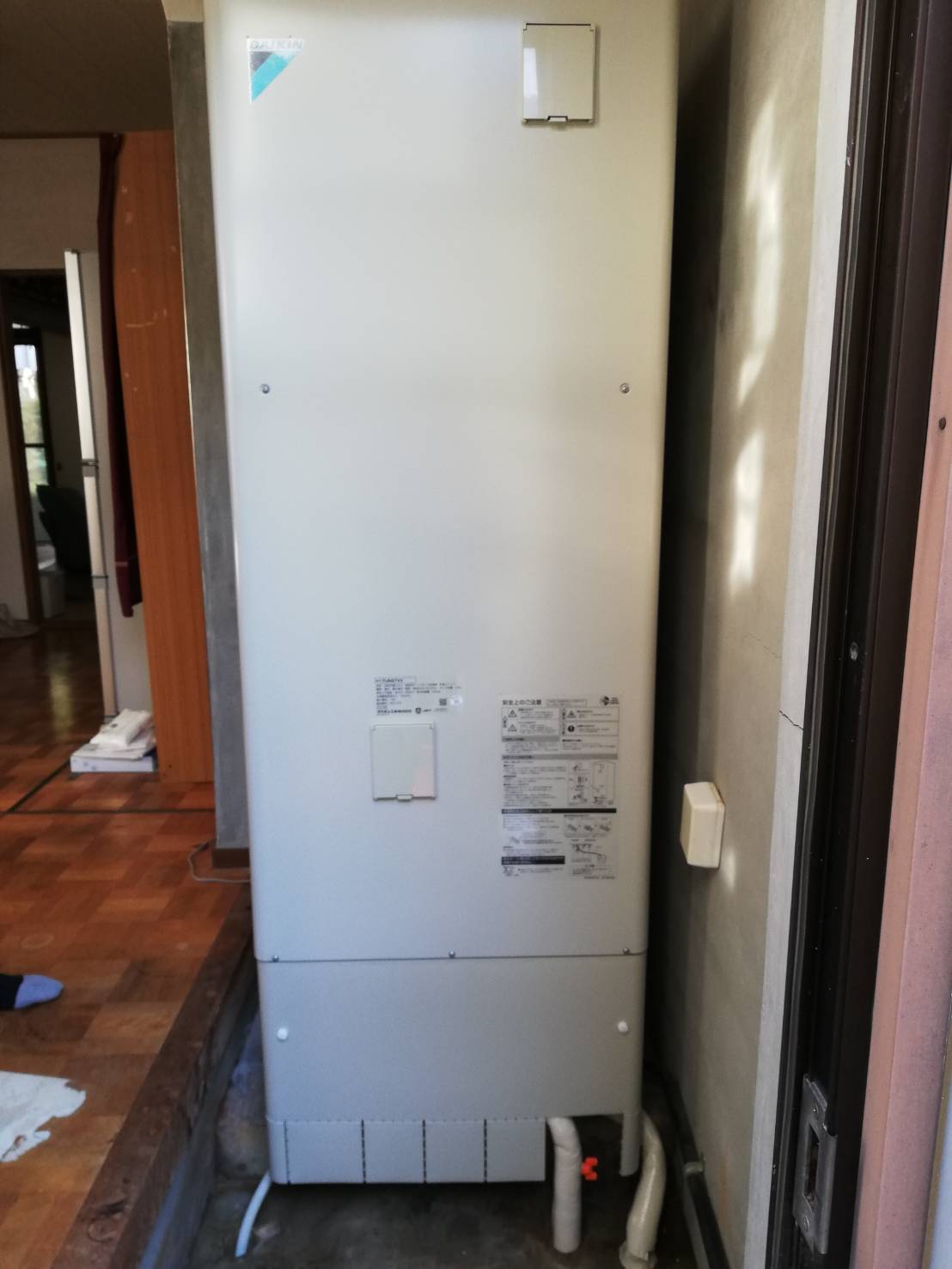東芝電気温水器370Lからダイキンエコキュートフルオート370Lへ入替え 富山県南砺市