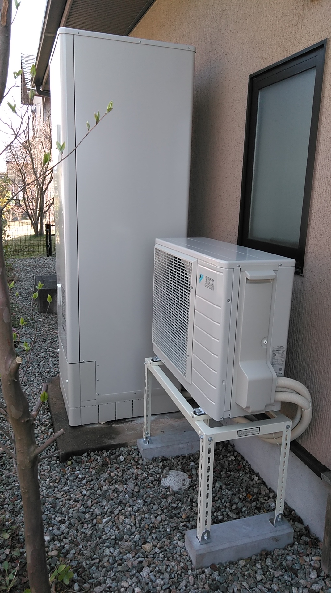 National電気温水器 460Lからダイキンエコキュートフルオート460Lへ入替え 富山県富山市