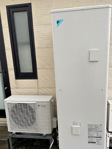 ドレンから水もれは排水の異常？新型エコキュートへの買い替え事例をご紹介！【富山県中新川郡立山町T様】
